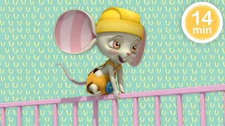 Mice Builders 🐭 Best Collection | Games & Cartoons | Animation for Kids | @BabyTV