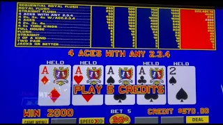 Video Poker: Double Double Bonus Poker Sequential Royal - Multiple Big Hits! Great Session!