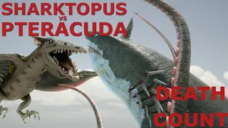 Sharktopus Vs. Pteracuda (2014) Death Count #sharkweek