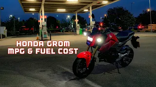 2020 Honda Grom MPG - Cheap Petrol/Gas! | Fuel Tank Range | 4K