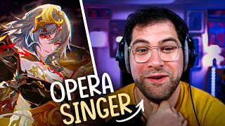 Opera Singer Reacts to Domineer (with whip crack) from Honkai Impact 3rd