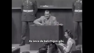Hermann Göring Nürnberg Yargısı • Türkçe Çeviri