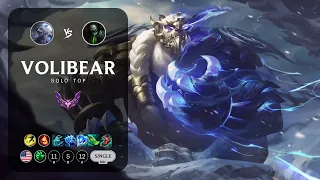 Volibear Top vs Urgot - NA Master Patch 13.19