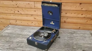 ORCHORSOL Portable Phonograph - UK - circa 1926