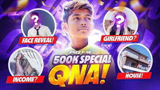 500K SPECIAL QNA 🤯 FINALLY FACE REVEAL 😎🥶 @NonstopGaming_