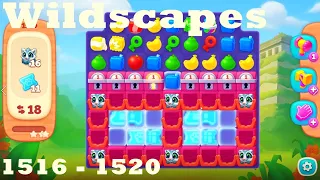 Wildscapes Level 1516 - 1520 HD Walkthrough | 3 - match game | gameplay | android | ios | pc | app