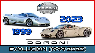 PAGANI automobili - Historia y Evolución (1999 - 2023)