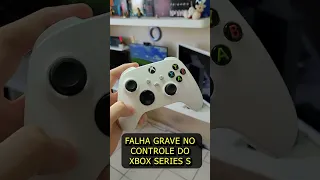 Descoberto defeito SÉRIO no controle do XBOX Series S #Shorts