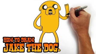 How to Draw Adventure Time | Jake the Dog