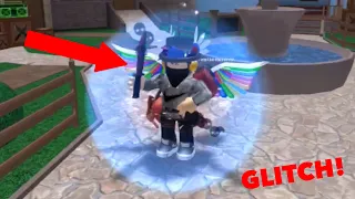 [GLITCH] HOW TO USE YOUR KNIFE IN THE LOBBY!!! (Roblox Murder Mystery 2!)