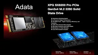 Adata XPG SX8200 Pro PCIe 3.0 M.2  review