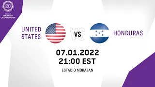 Concacaf Under-20 Championship 2022 | United States vs Honduras