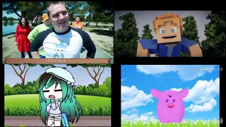 BALDI'S BIG ZOO: But Real life V.S. Minecraft V.S. Animation V.S. Gacha Life