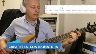 Caparezza - Contronatura (Bass Cover) + Tab