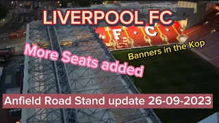 LIVERPOOL FC ANFIELD ROAD STAND UPDATE 26-09-2023*