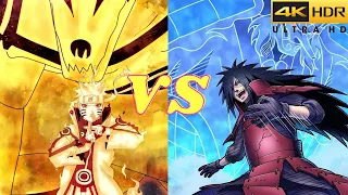 Minato Namikaze and Naruto Uzumaki vs Madara Uchiha and Obito -Ultimate Ninja Storm 4 Epic Battle!