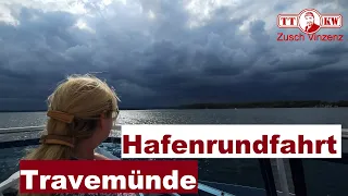 Wird unser Schiff sinken? Hafen Rundfahrt in Travemünde mit der MS Hansa! Unwetter in Sicht