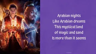 Arabian Nights - Will Smith (Lyrics)