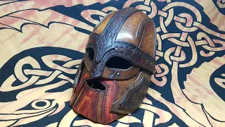 Leather Crafting Tutorial - Viking Helmet