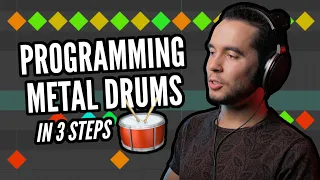 HOW TO PROGRAM METAL DRUMS - 3 Simple Steps