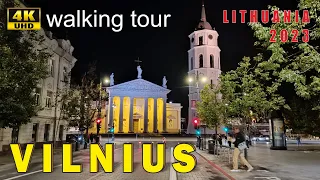 Vilnius - Lithuania - 4K walking tour