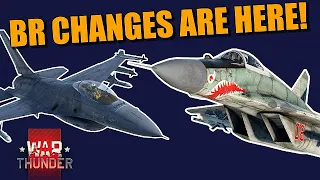 War Thunder BR CHANGES ARE HERE! DECOMPRESSION to 12.0! F-14 at 11.7 & MORE!