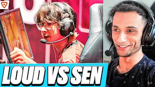 SEN'S FIRST GAME! | FNS Reacts to SEN vs LOUD (VCT Americas Kickoff 2024)