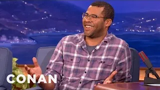 Jordan Peele On Meeting President Obama | CONAN on TBS