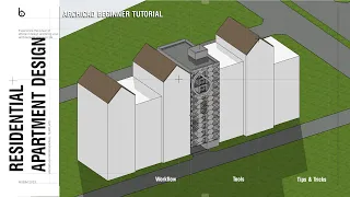 How To Design Residential Apartment Buildings in ArchiCAD | Start To Finish