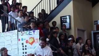 I.S.S. (Is Somebody Singing) performed by Randall Public School with Chris Hadfield