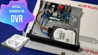 Easy way Install Hard disk in DVR