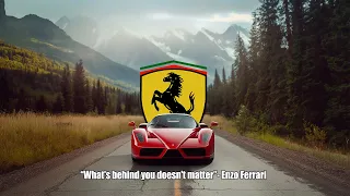 How Enzo ferrari changed super car trend.