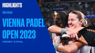 Final Highlights Sánchez/Josemaría vs González/Brea Boss Vienna Padel Open 2023