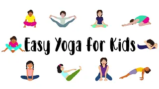 Easy Yoga Poses for Kids | Seated Poses | The Yoga Guppy Asana Series