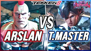 T8 🔥 Arslan Ash (Jack-8) vs Tekken Master (Lars) 🔥 Tekken 8