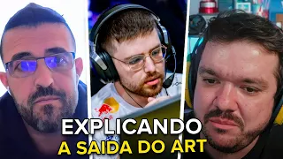 AKKARI FALA SOBRE A SAIDA DO ART | CORTES DO GAULES