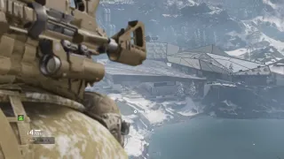 Ghost Recon Breakpoint PS4- Long Distance Sniping ( Single Shots + Bullet Drop Estimate)