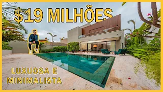 MANSÃO DE R$19 000 000 00 EM ALPHAVILLE   SP   IMÓVEL EXTREMAMENTE LUXOSO