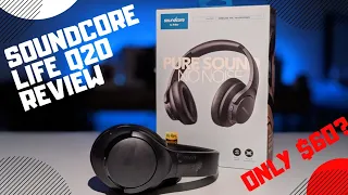 Soundcore Life Q20 Review: So Good and Active Noise Cancelling for only $60!