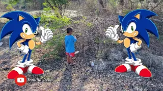 Encontré a mi hijo hablando con sonic 😱😱😱