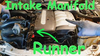 E220 CDI Mercedes w210 Intake Manifold Removal , Gasket Replacement , Swirl Flaps , Runners Cleaning