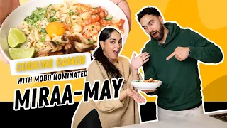 COOKING RAMEN WITH MOBO NOMINATED MIRAA MAY
