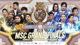 MSC 2022 Grand Finals RRQ vs RSG PH Game 3