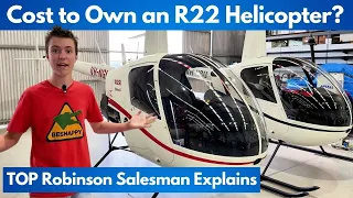 Cost of OWNING an R22 Helicopter. I Visited Australia’s Biggest Robinson Dealer.