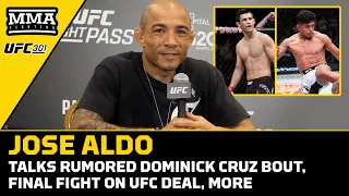 Jose Aldo Talks UFC 301 Comeback, Final Fight Of UFC Deal | UFC 301