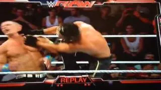 John Cena Vs Seth Rollins For The United States Champion 2015 7/27/2015