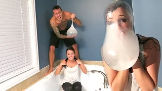 HILARIOUS WATER CONDOM CHALLENGE!!