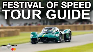 GOODWOOD FESTIVAL OF SPEED GUIDED TOUR WITH MAP!