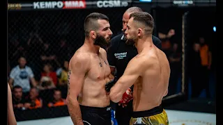 HEROES 7 Radu Zarioiu vs Rafael Aronov. Meci dramatic pentru centură câștigat de ”polițist” prin TKO