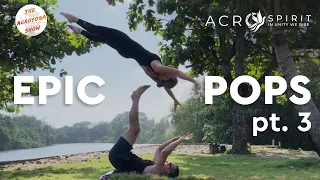 AcroYoga BIG Icarian THROWS! – Pops and Icarian Games Compilation Video – The Acroyoga Show